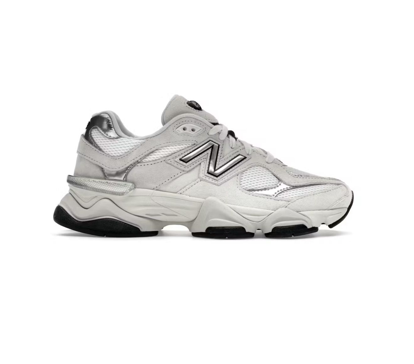 NEW BALANCE 9060  “METALLIC SILVER”  (SZ 8)  NEW/OG ALL