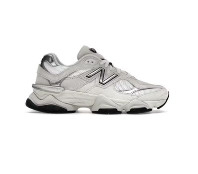 NEW BALANCE 9060  “METALLIC SILVER”  (SZ 9)  NEW/OG ALL