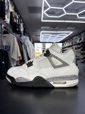 J4 “WHT CEMENT”  (SZ 9.5)  USED/OG BOX