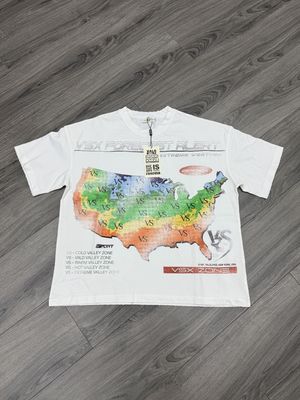 VALLEY DREAMS TEE “WHT/WEATHERMAN”  (LARGE)  NEW