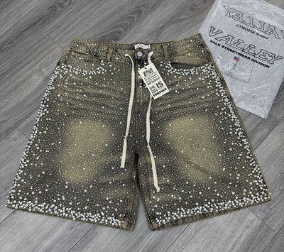 VALLEY DREAMS RAINSTORM SHORTS  “MID-WASH”  (36w)  NEW