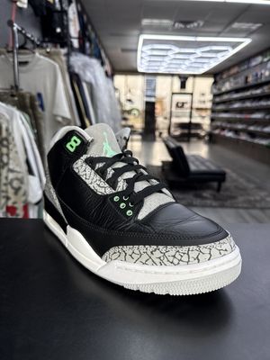 J3 “GLOW GRN”  (SZ 9.5)  USED/OG BOX