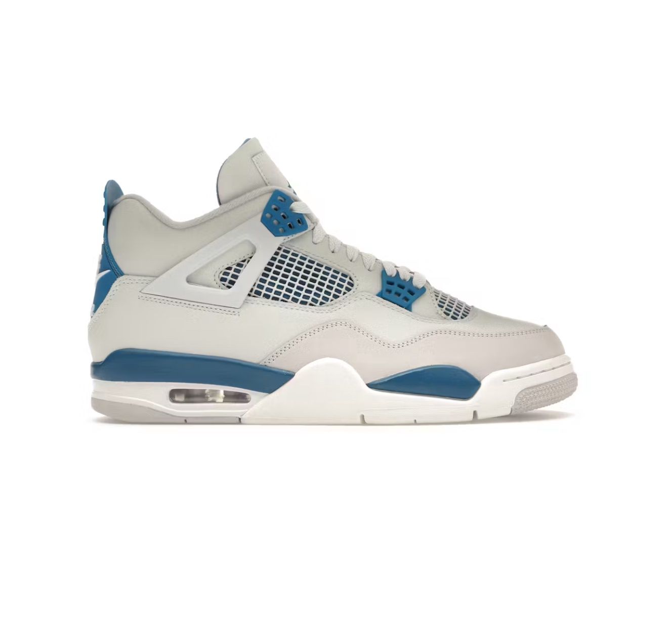 J4 “MILITARY BLUE”  (SZ 10.5)  NEW/OG ALL (FLAW)