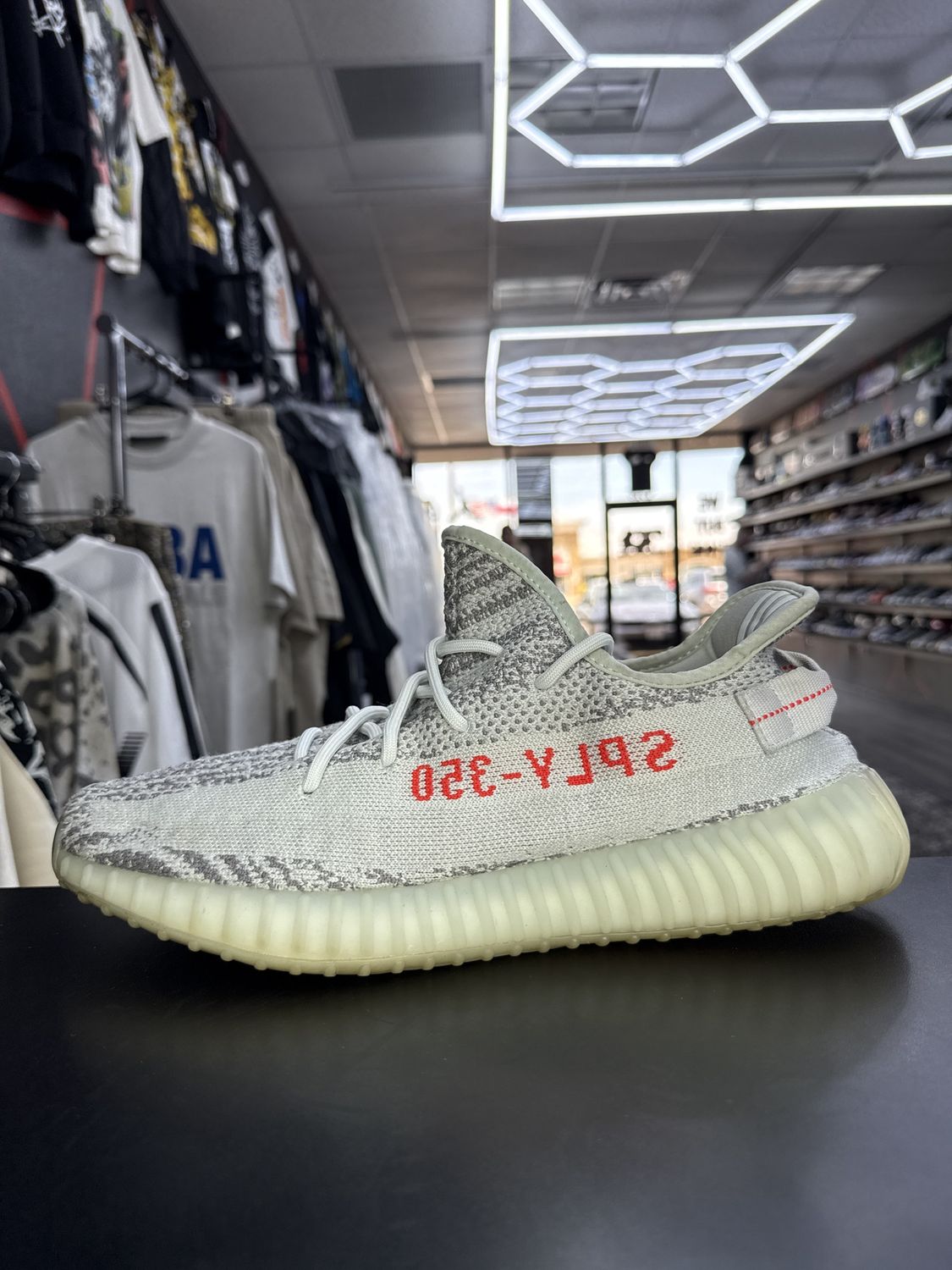 YZY 350 V2 “BLUE TINT”  (SZ 13)  USED/NO BOX