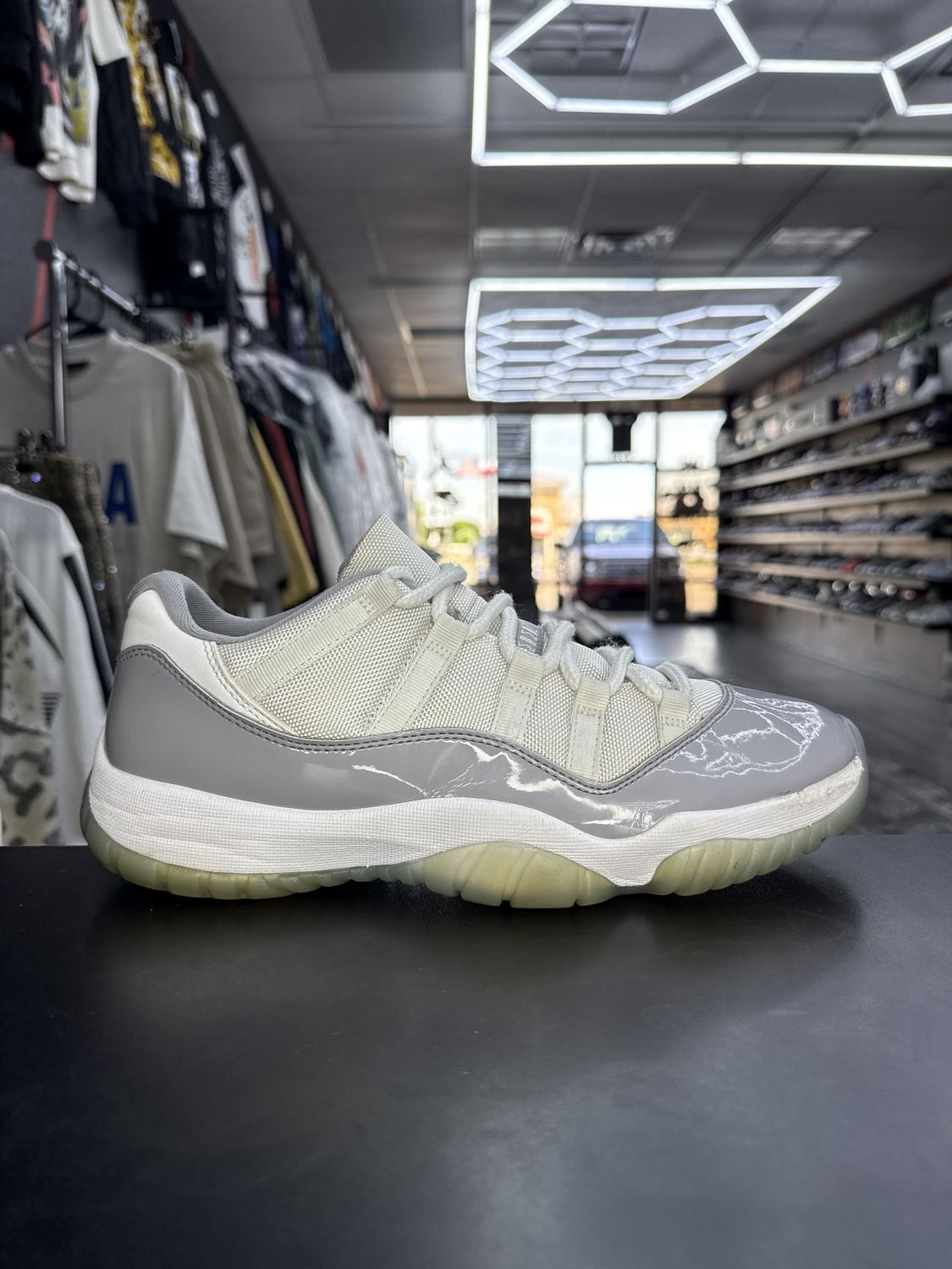 J11 “CEMENT GREY”  (SZ 9.5)  USED/NO BOX