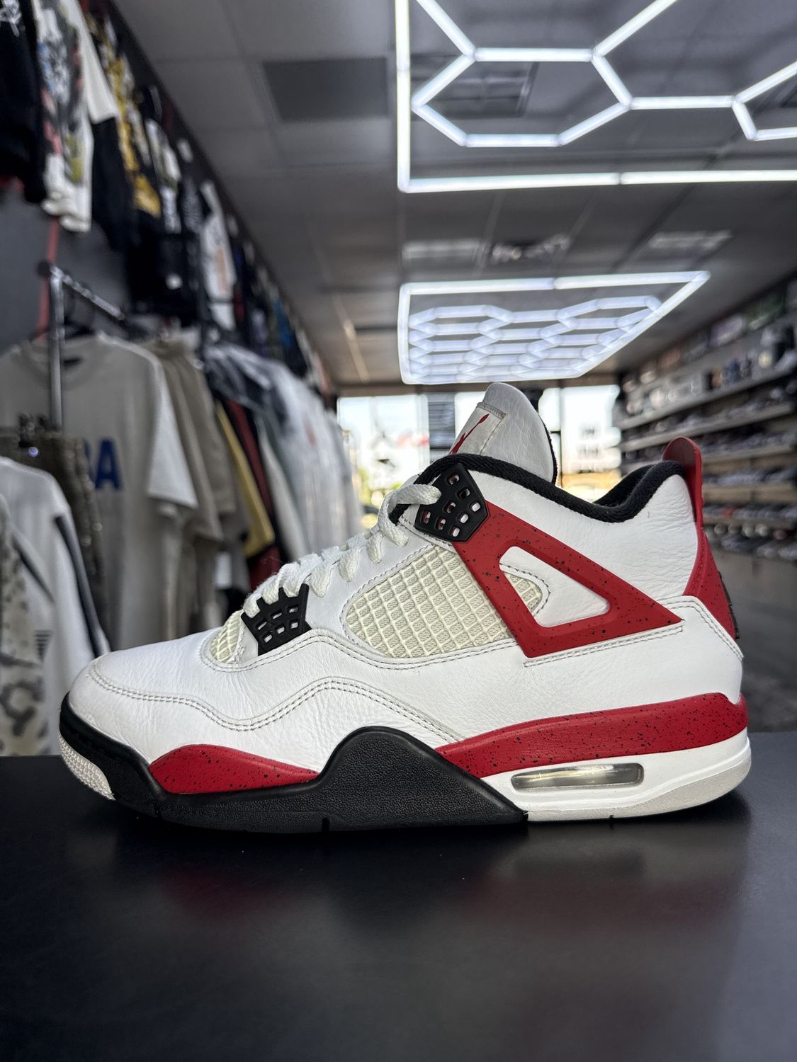 J4 “RED CEMENT”  (SZ 8)  USED/NO BOX