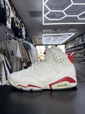 J6 “RED OREO”  (SZ 10)  USED/NO BOX