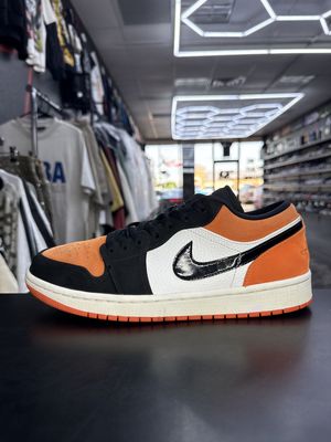 J1 LOW “SHATTERED BACKBOARD”  (SZ 9.5)  USED/NO BOX