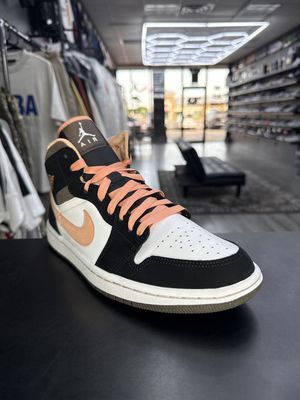 J1 MID “PEACH MOCHA”  (SZ 8M / 9.5W)  USED/NO BOX