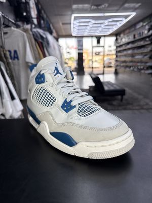 J4 “MITARY BLUE”  (SZ 5.5Y / 7W)  USED/NO BOX