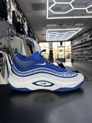 NIKE “BLUE/WHT”  (SZ 9.5)  TRIED ON/NO BOX
