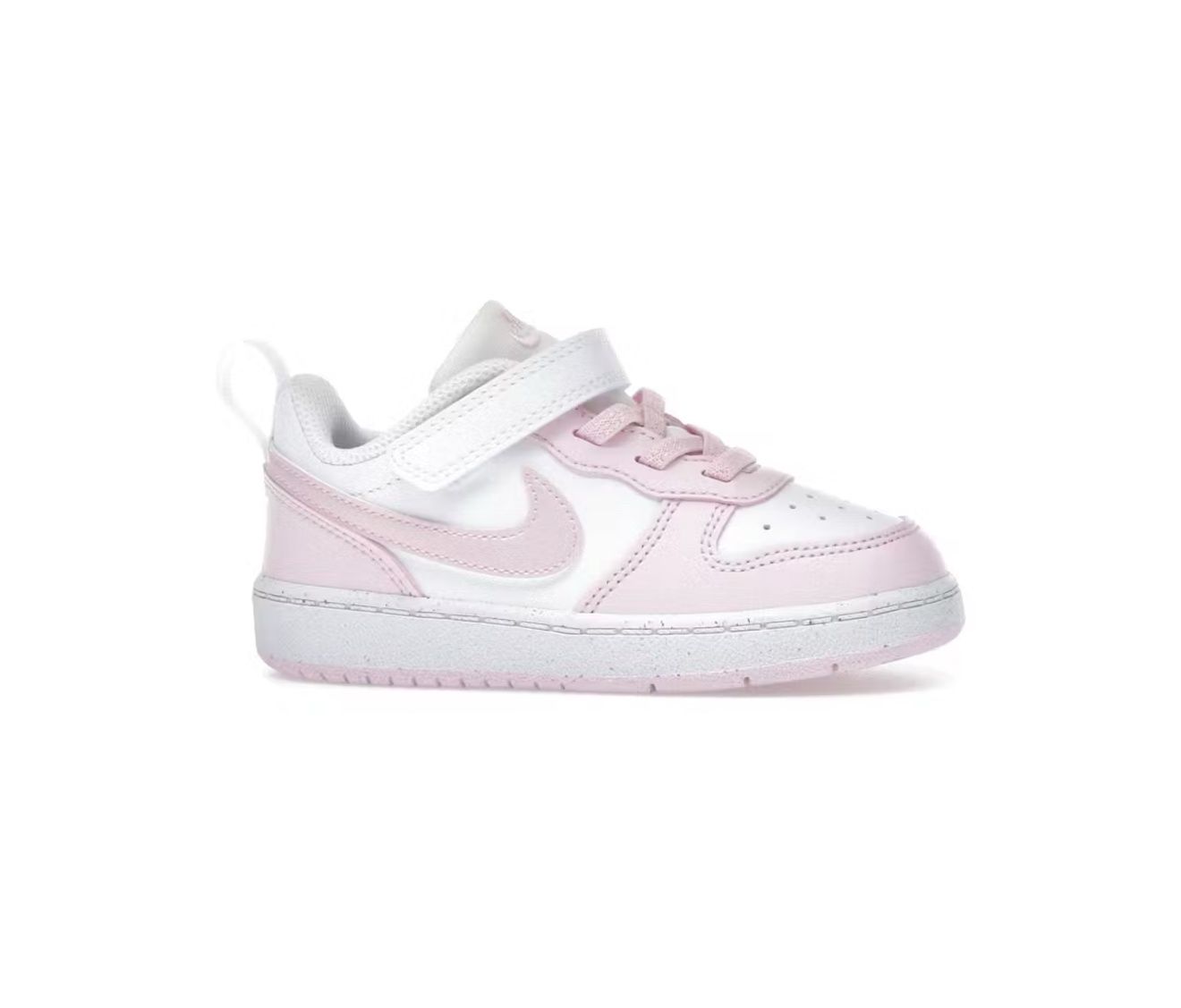 NIKE COURT LOW RECRAFT “PINK FOAM”  (SZ 9c)  NEW/OG BOX (NO LID)