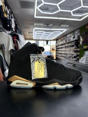 J6 “DMP”  (SZ 6.5Y / 8W)  USED/OG ALL (DAMAGED BOX)