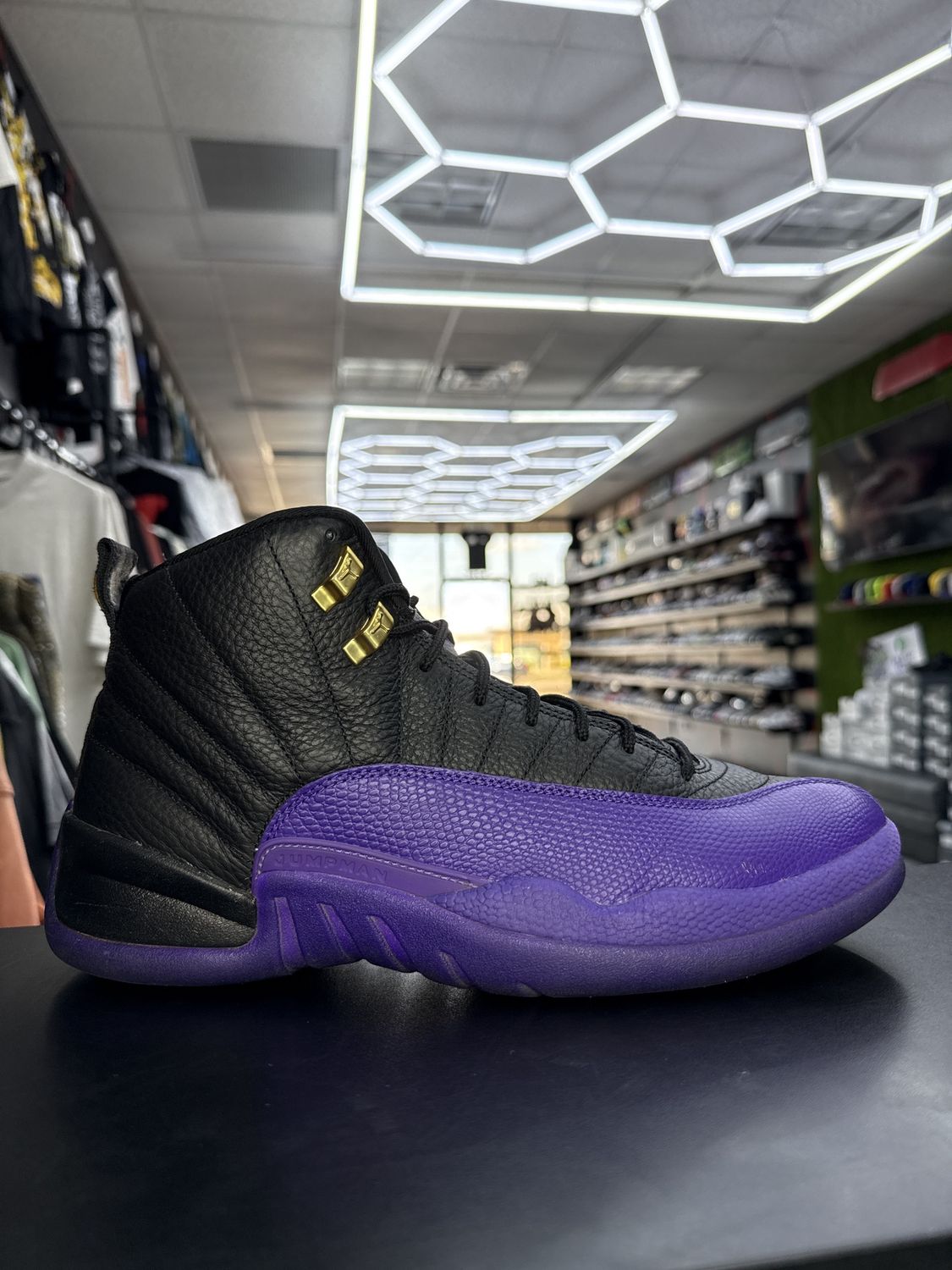 J12 “FEILD PURPLE”  (SZ 11)  USED/OG BOX