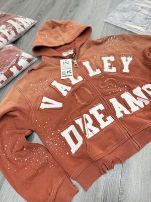 VALLEY DREAMS CLASSIC JACKET “ORANGE”  (XXL)  NEW