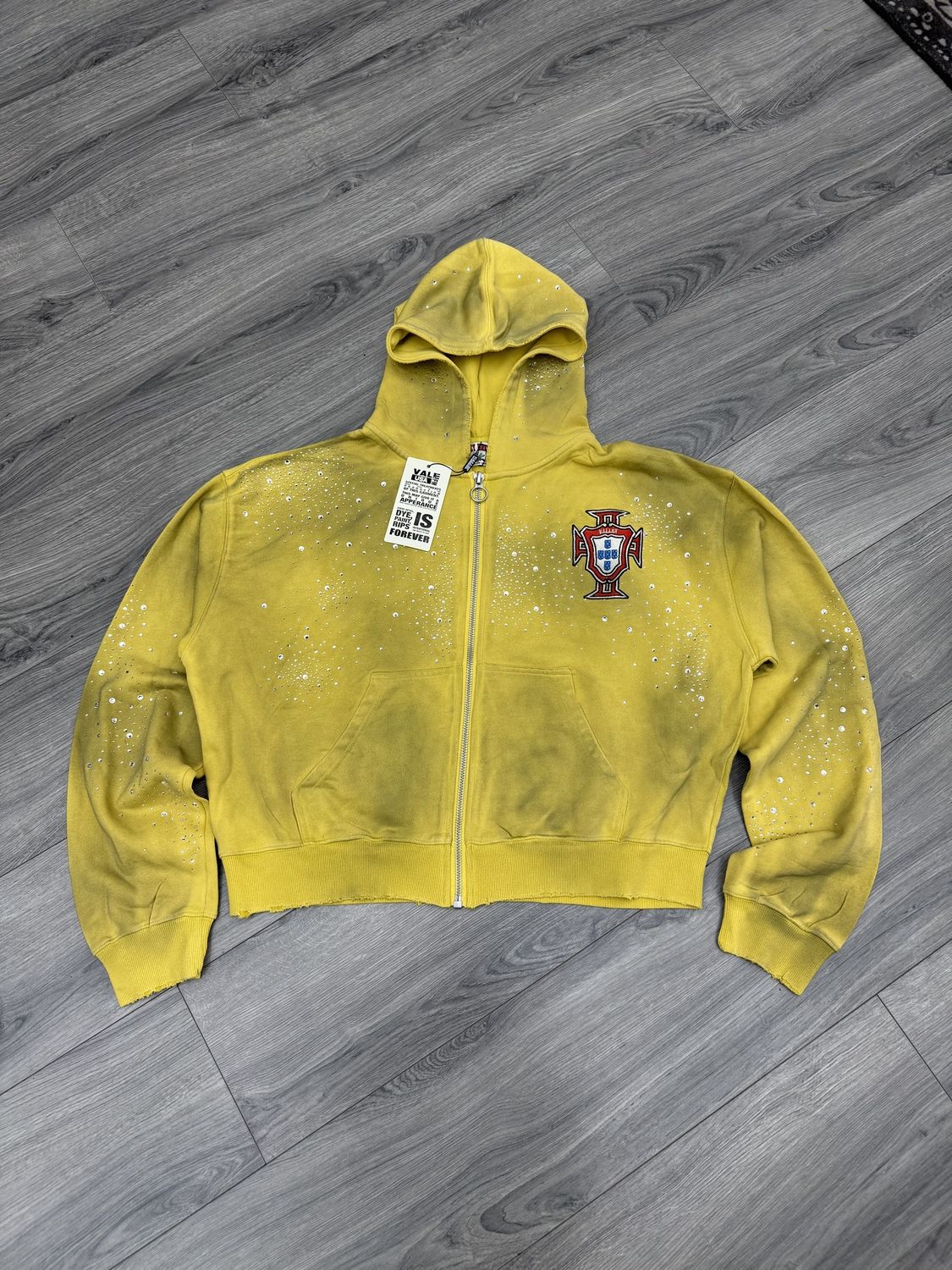 VALLEY DREAMS SUN CLUSTER JACKET “YLW”  (LARGE)  NEW