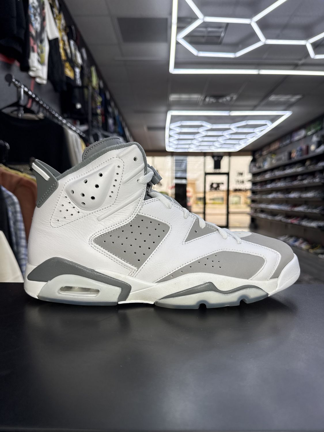 J6 “COOL GREY”  (SZ 11.5)  USED/OG ALL