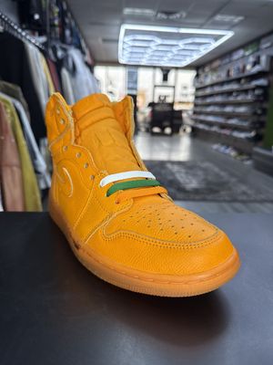 J1 x GATORADE “ORANGE PEEL”  (SZ 9.5)  USED/OG ALL