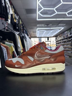 NIKE AIR MAX 1 x PATTA “DARK RUSSETT”  (SZ 11)  USED/OG ALL