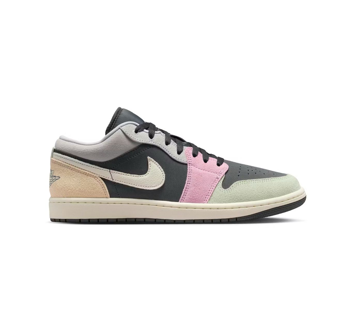J1 LOW “BLK PASTELS”  (SZ 10.5)  NEW/OG ALL