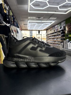 VERSACE CHAIN REACTION “BLK”  (SZ 12US / 45)  USED/OG ALL