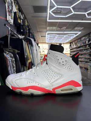 J6 “INFRARED WHT”  (SZ 11)  USED/NO BOX