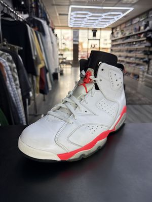 J6 “INFRARED WHT”  (SZ 11)  USED/NO BOX