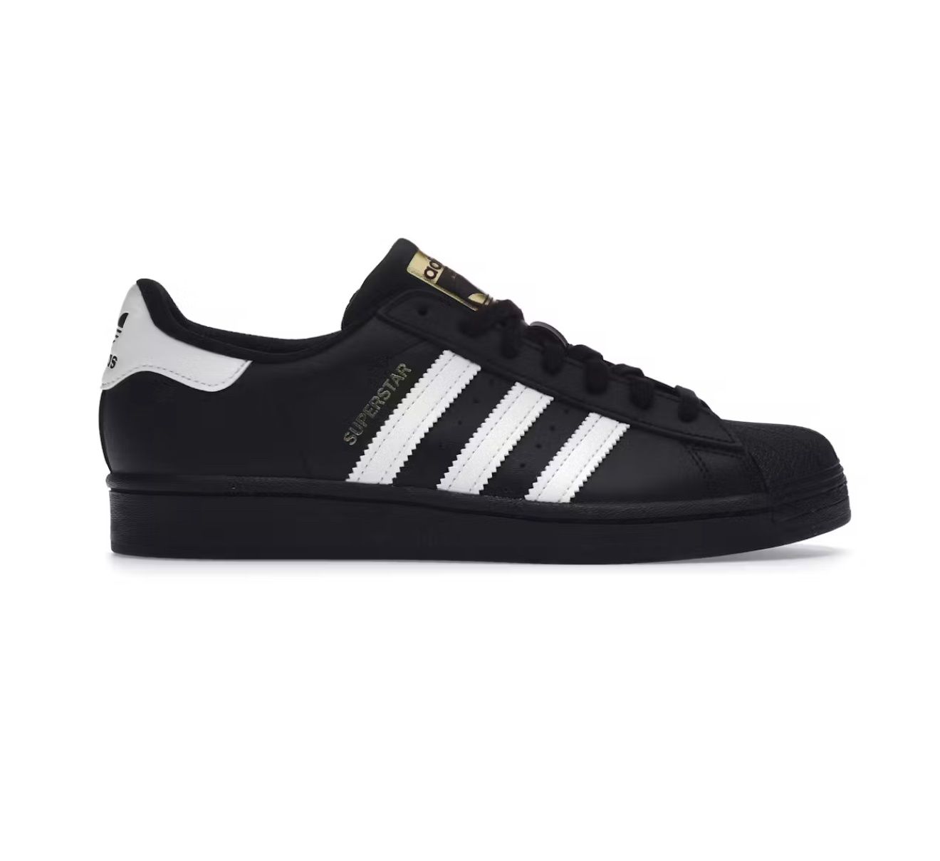 ADIDAS SUPERSTAR “CORE BLK”  (SZ 13)  NEW/OG BOX