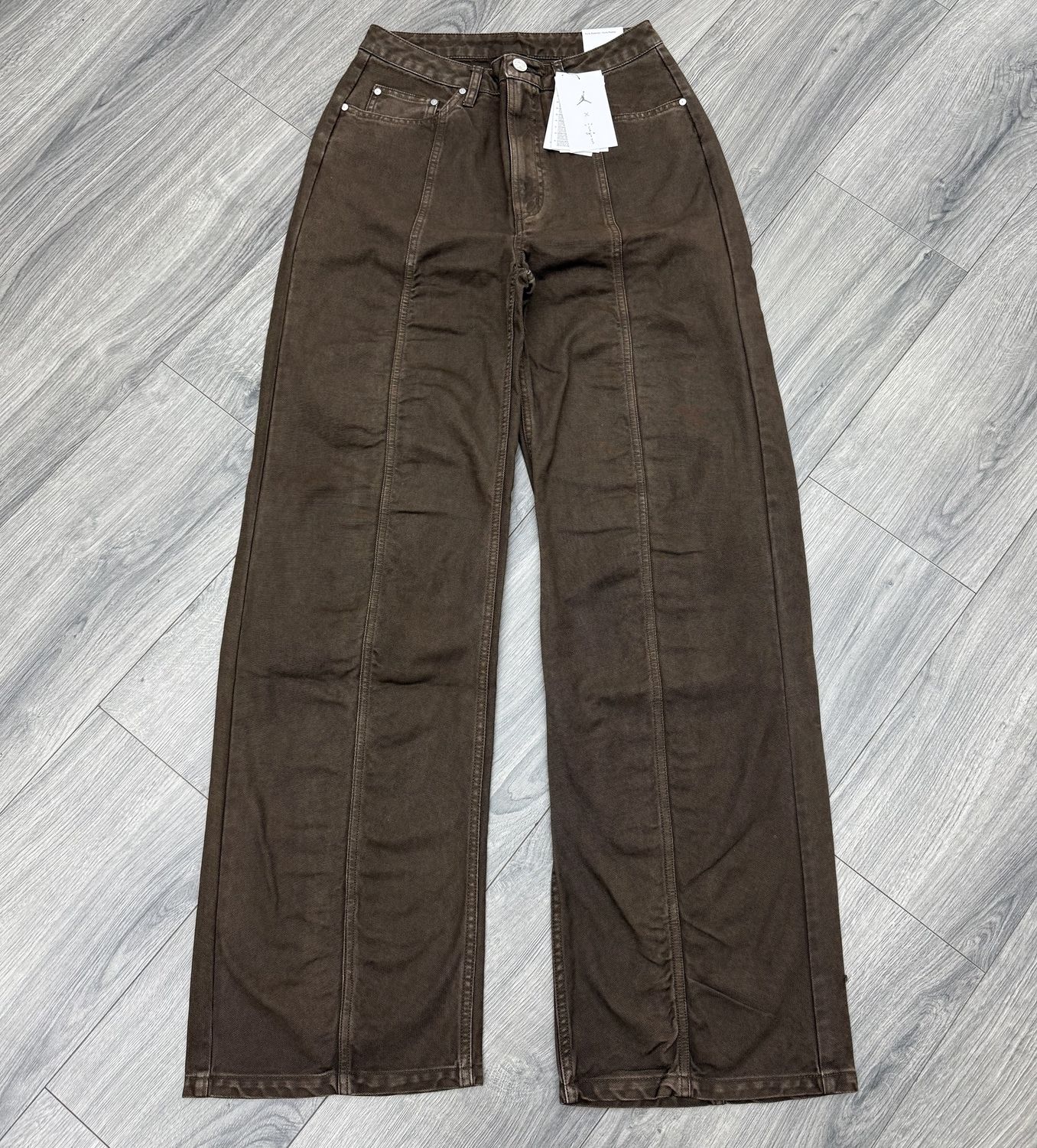 JORDAN x TRACIS SCOTT WMNS PANTS  “BROWN”  (MEDIUM)  NEW
