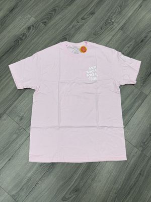 ASSC TEE “PINK/WHT”  (MEDIUM)  NEW