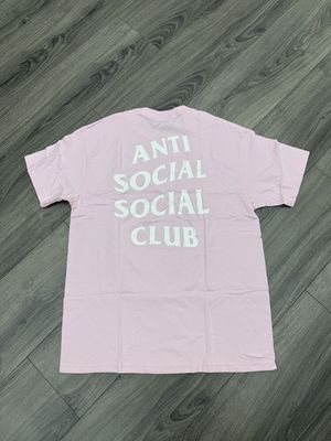 ASSC TEE “PINK/WHT”  (MEDIUM)  NEW