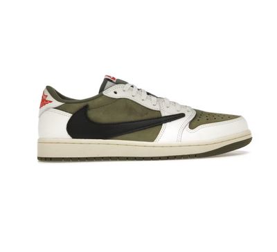 J1 LOW x TRAVIS SCOTT  “MEDIUM OLIVE”   (SZ 13)  NEW/OG ALL