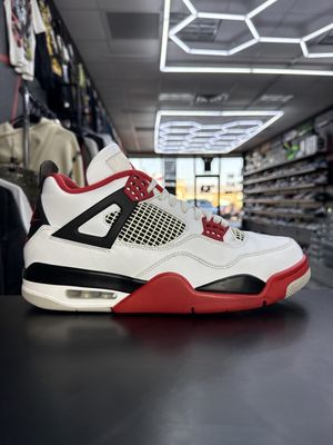 J4 “FIRE RED”  (SZ 11)  USED/OG BOX