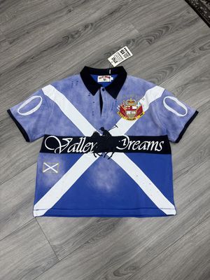 VALE FOREVER POLO “SS/BLUE”  (LARGE)  NEW