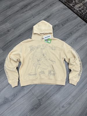 TRIPLE 7 CLUB HOODIE “TAN/BEAR”  (SMALL)  NEW