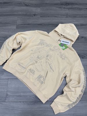 TRIPLE 7 CLUB HOODIE “TAN/BEAR”  (SMALL)  NEW