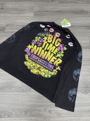 TRIPLE 7s CLUB “LOTTERY/BLK”  (LARGE)  NEW