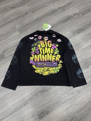 TRIPLE 7s CLUB “LOTTERY/BLK”  (LARGE)  NEW