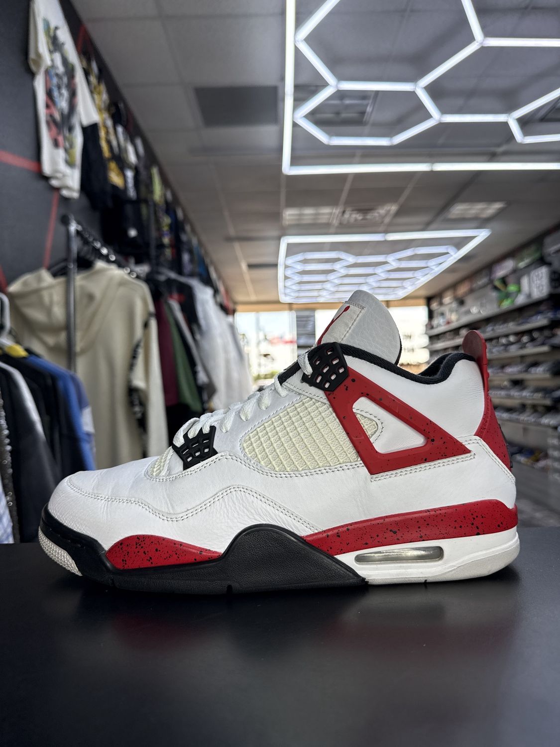 J4 “RED CEMENT”  (SZ 10.5)  USED/OG ALL