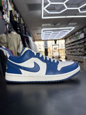 J1 LOW “INDUSTRIAL BLUE”  (SZ 9)   USED/NO BOX