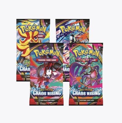 POKEMON CHOAS RISING BOSTER PACK