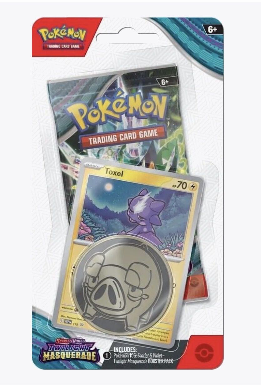 POKEMON TWIGHT MASQUERADE SINGLE BLISTER PACK  (TOXEL)