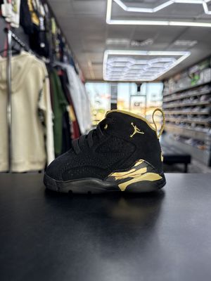 JORDAN MVP  “GOLD/BLK”  (SZ 4c)  NEW/NO BOX