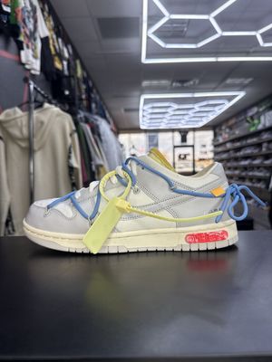 NIKE DUNK x OFF-WHITE “LOT 5”  (SZ 7M / 8.5W)  USED/OG ALL