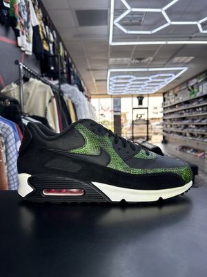 NIKE AIR MAX 90  “GRN PYTHON”  (SZ 14)  USED/OG ALL
