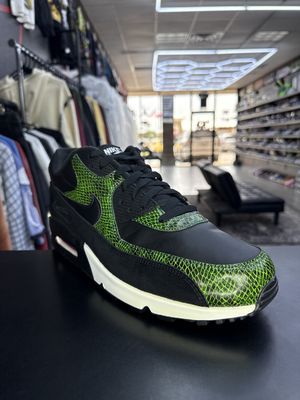 NIKE AIR MAX 90  “GRN PYTHON”  (SZ 14)  USED/OG ALL