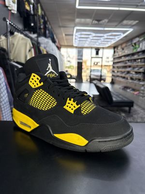 J4 “YLW THUNDER”  (SZ 11)  USED/OG BOX (NO INSOLES)