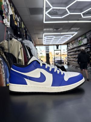 J1 LOW “GAME ROYAL”  (SZ 11)  USED/OG BOX