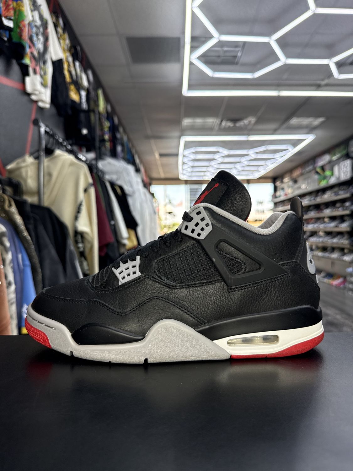J4 “BRED REIMAGINED”  (SZ 9.5)  USED/OG BOX