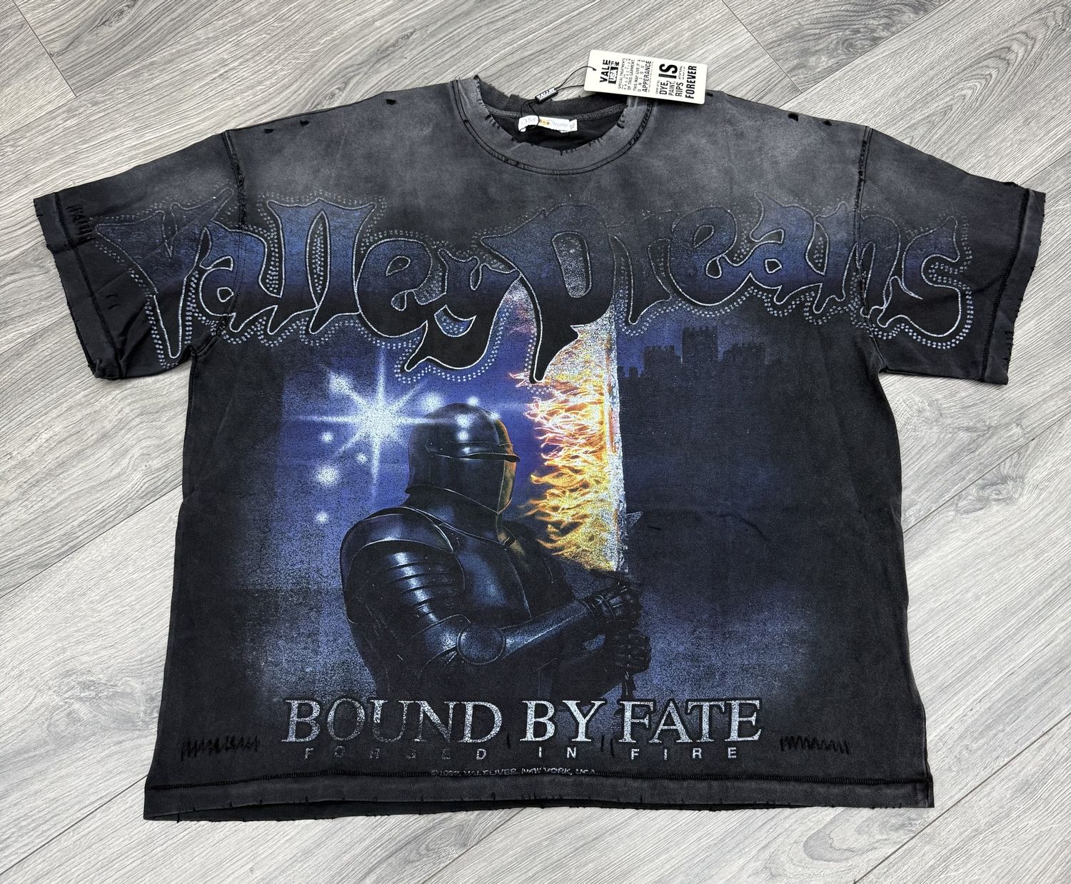 VALE FOREVER TEE “LANCESLOT”  (X-LARGE)  NEW